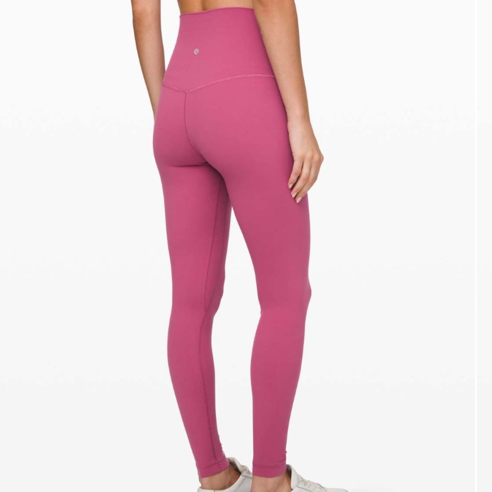 NWOT Lululemon Align super high rise tight 28” size 0 moss rose